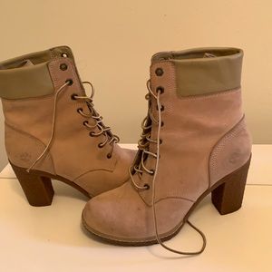 Timberland Boot Highheels - 7 1/2 womens US